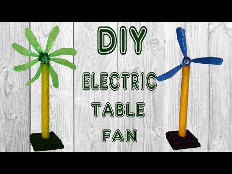 How To Make Table Fan From Plastic Soda Bottle DIY Simple Electric Fan