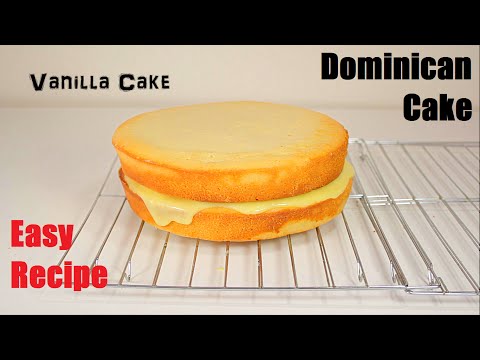 How To Make Vanilla Cake Dominican Cake