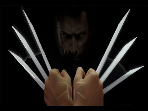 How To Make X-Men Wolverine Claws from paper