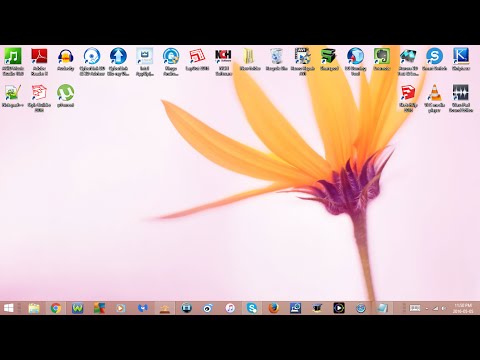 How To Make Your Desktop Icons Invisible!!