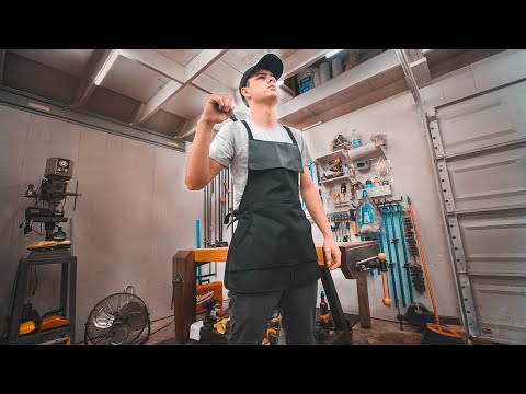 How To Make Your Own Apron For Woodworking | Minimal Tools Project