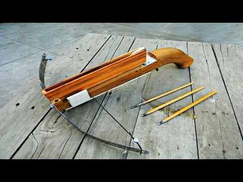 How To Make a Crossbow | Easiest tutorial |Double Decker