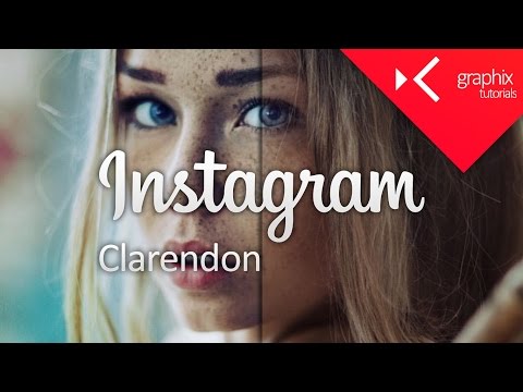 How To Make a Instagram Clarendon Filter Effect  - Adobe Photoshop CC 2015 Tutorial - GraphixTV