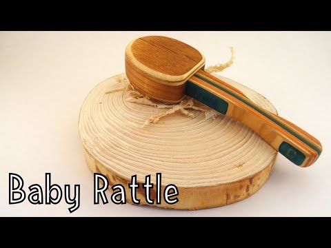 How To Make a Wooden Toy Baby Rattle - Wooden Creations | How To Woodworking