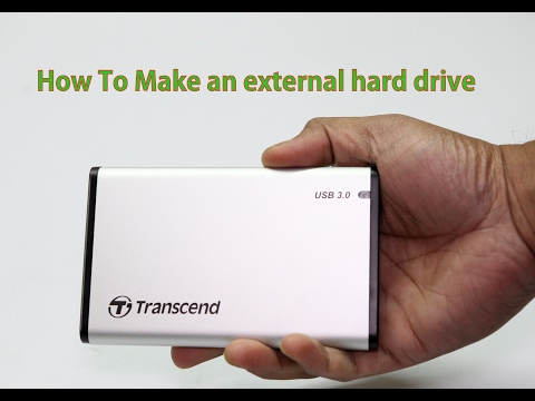 How To Make an external hard drive from an Old Laptop drive