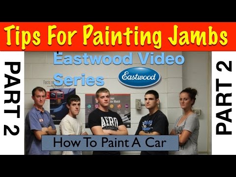 How To Mask and Paint Door Jambs - Eastwood Jambs Part 2