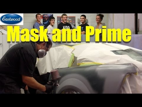 How To Mask and Prime a Car   Eastwood Video Series