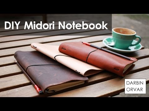 How To Midori Style Travelers Notebook