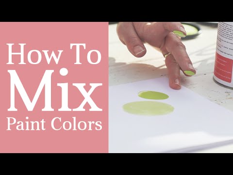 How To Mix Paint Colors - Color Mixing Tutorial - Tints, Tones, Shades and Hues