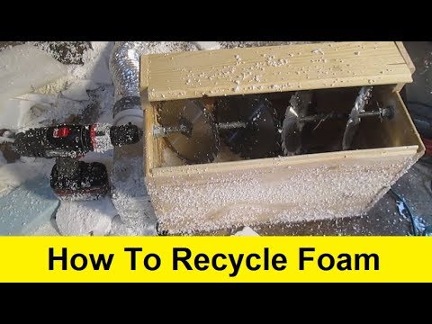 How To Recycle Foam into Free Insulation