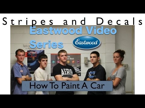 How To Remove Stripe Decals and Make Templates - Eastwood Video Series