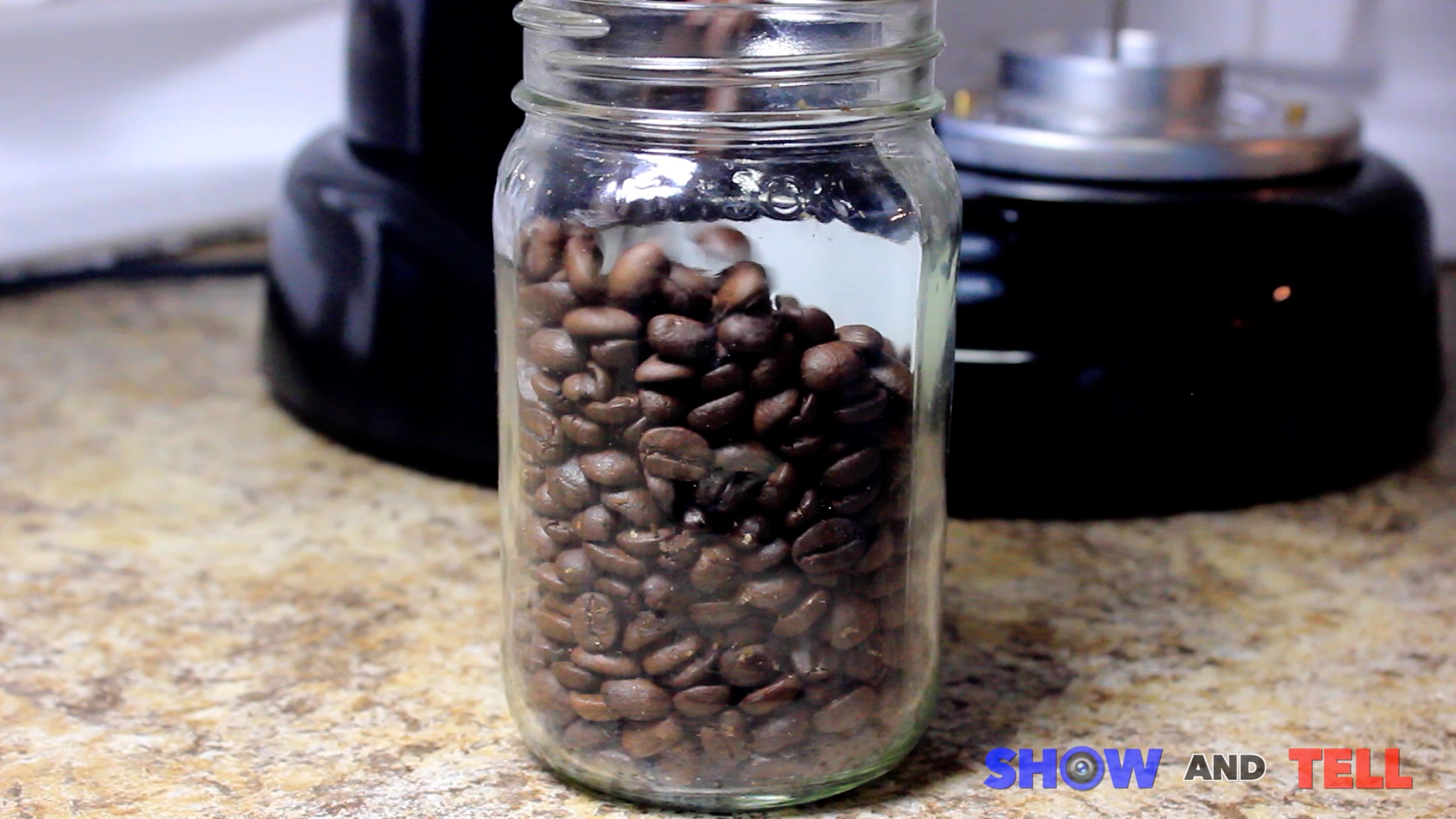 How To Roast Coffee Beans At Home - Pour Beans into Airtight Container.jpg