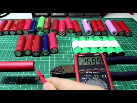 How To Salvage Batteries For Projects