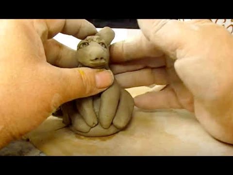 How To Sculpt A Dog In Clay