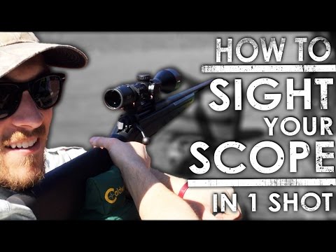 How To Sight In A Scope In ONE SHOT | The Sticks Outfitter | EP. 14