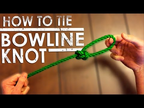 How To Tie A Bowline Knot [Around Something] | The Sticks Outfitter EP. 7