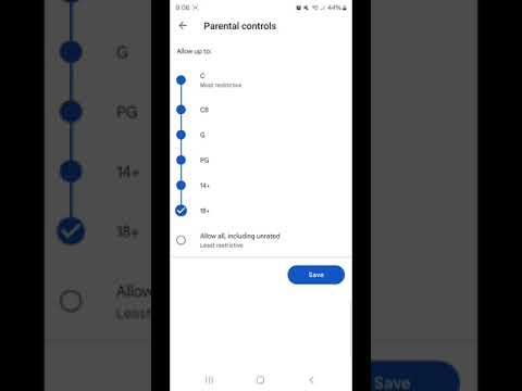 How To Turn On Parental Controls for the Playstore on Android!! (2024)