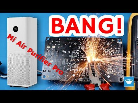 How a power modules can badly hurt you? - DIY Mi Air Purifier Pro Repair