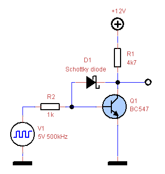 How can it be transistor as a switch baker clamp.png