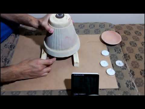 How ot make space heater - Pot heater - candle heater