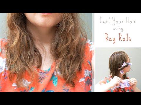 How to: CURL YOUR HAIR with RAG ROLLS | No Heat Required! | 2 x Different Methods