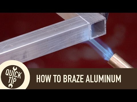 How to &amp;quot;Weld&amp;quot; Aluminum Without a Welder