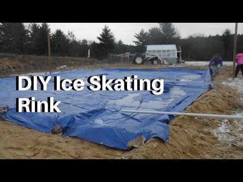 How to  Build a Big Backyard Ice Skating Rink | HomeSteadHow.com