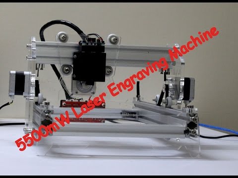 How to Assemble 5500mW Laser Engraving Machine DIY Kits ( P - 1 )