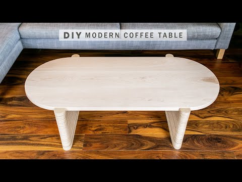 How to Build A Modern Coffee Table