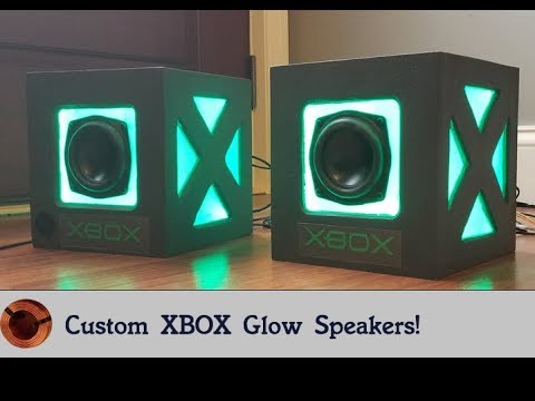 How to Build Custom Xbox Glow Speakers - Free Basic Plans