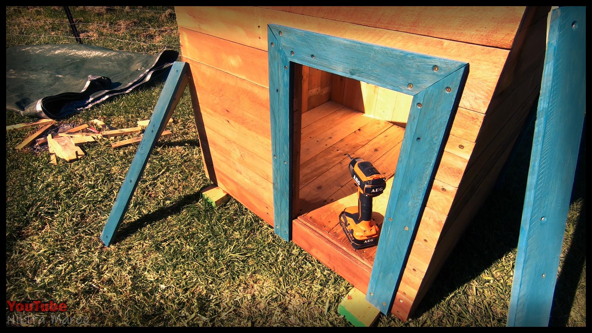 How to Build a Dog Kennel. DIY Making a Dog House (80).jpg