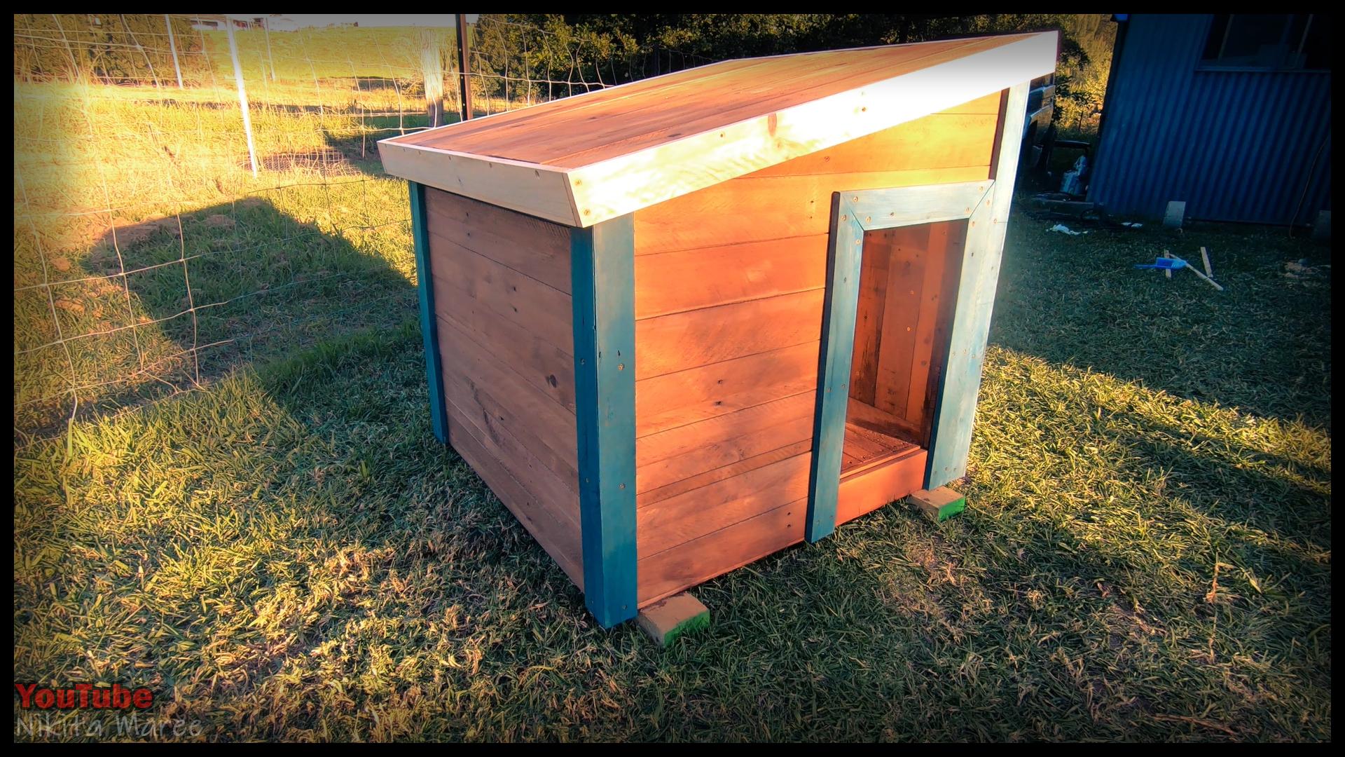 How to Build a Dog Kennel. DIY Making a Dog House (82).jpg