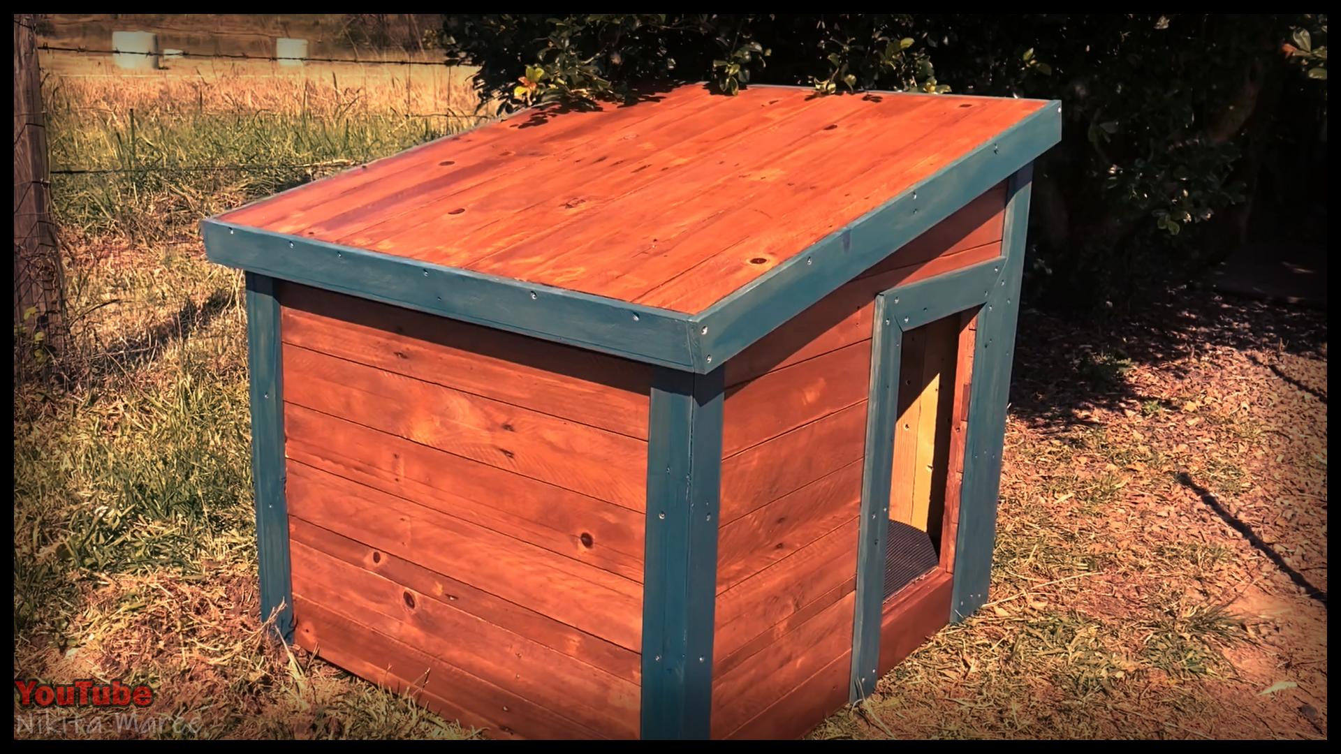 How to Build a Dog Kennel. DIY Making a Dog House (90).jpg