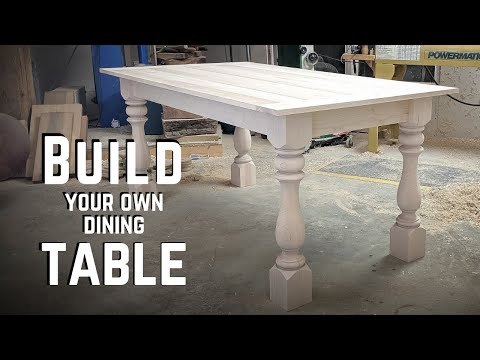 How to Build a High Quality Dining Table with Breadboard Ends