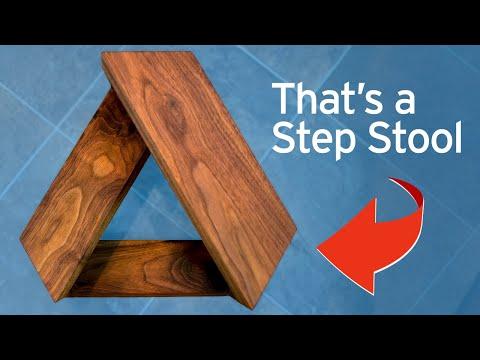 How to Build a Modern Step Stool | Woodworking Project