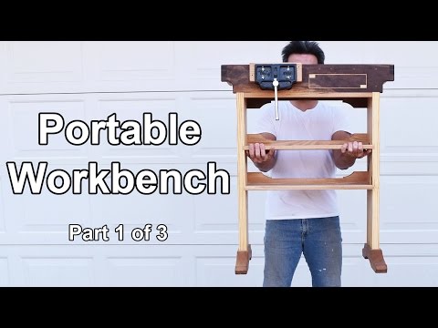 How to Build a Portable Woodworking Workbench - Part 1 of 3