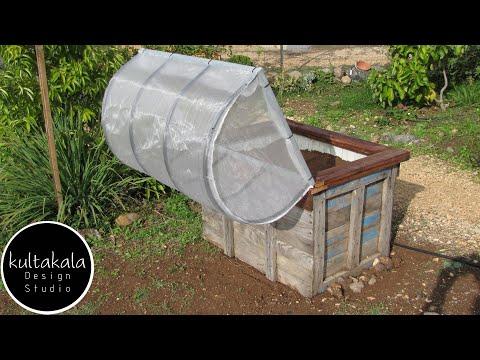 How to Build a Raised Bed Garden With Hinged Cover