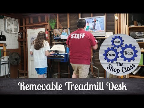 How to Build a Removable Treadmill Desk