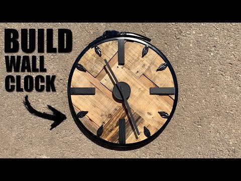 How to Build a Wall Clock Using Only Recycled Materials