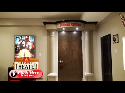 How to Build the Ultimate Home Theater Entrance - The Burke Home Theater Project