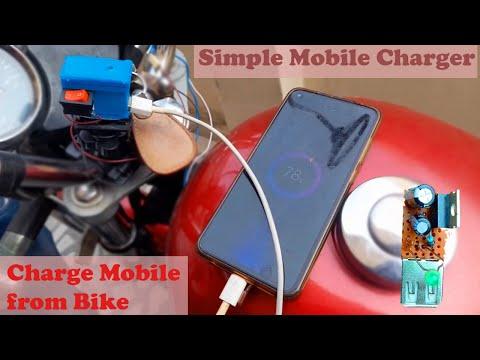 How to Charge Your Phone from Bike | Simple Mobile Charger Circuit