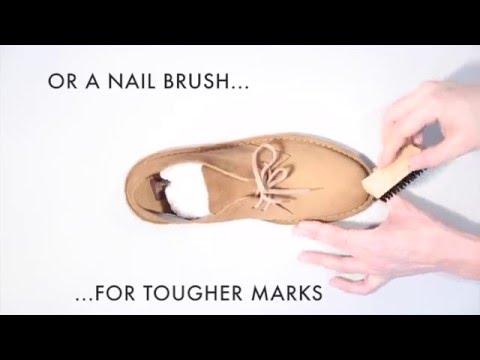 How to Clean Suede Shoes