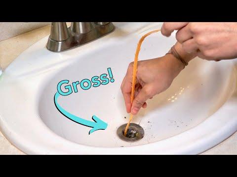How to Clean a Clogged Sink &amp;amp; Remove Stopper