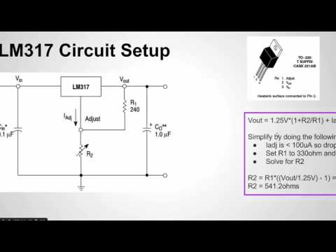How to Configure the LM317 Voltage Regulator