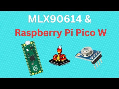 How to Connect MLX90614 Infrared Thermometer to Raspberry Pi Pico W: MicroPython Tutorial!