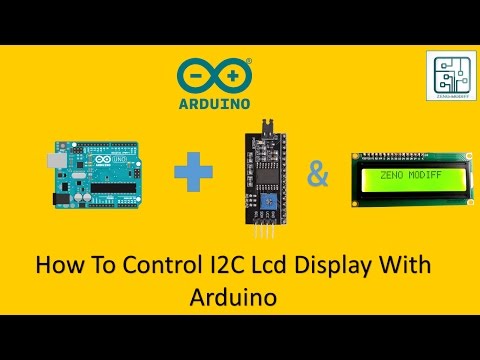 How to Connect an I2C Lcd Display to an Arduino Uno