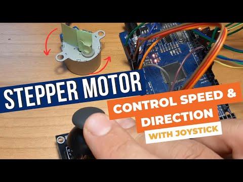 How to Control Stepper Motor With Joystick Using Arduino