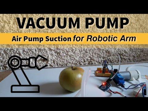 How to Control Vacuum Pump Air Pump Suction for Robotic Arm