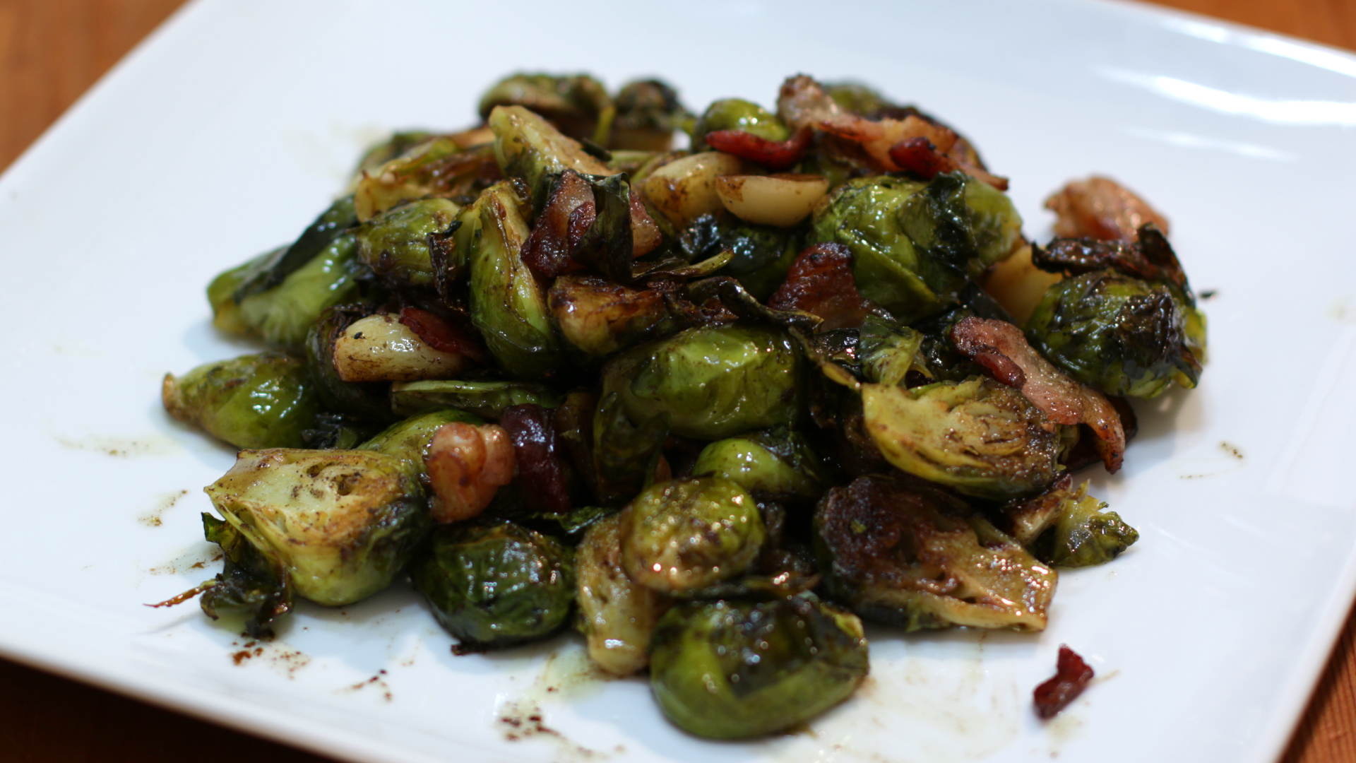 How to Cook Brussel Sprouts | Roasted Garlic and Bacon Brussel Sprouts Recipe.jpg