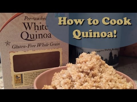 How to Cook Quinoa!